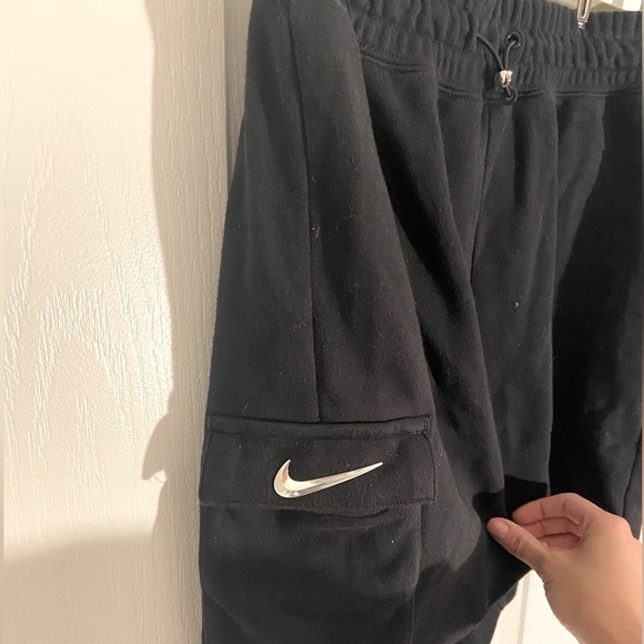 NIKE Black Swoosh NSW Shorts - Picture 3 of 4